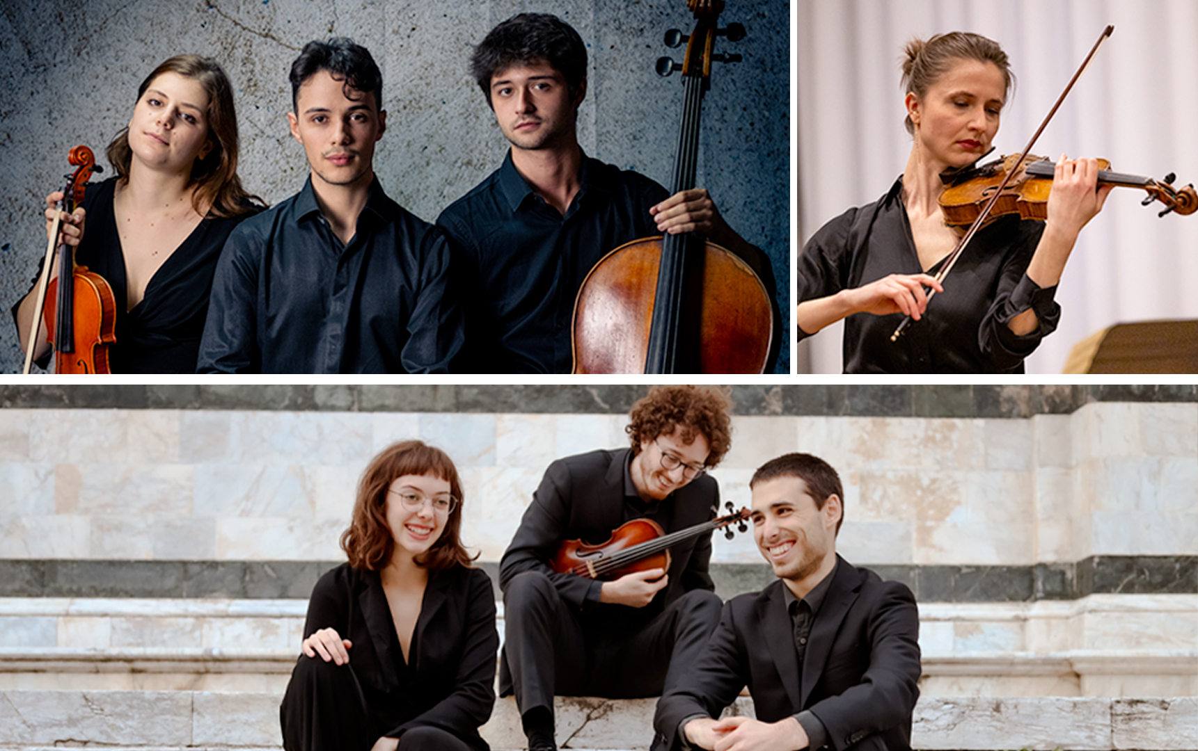 角銅真実 Baby TACO Mansion Orchestra TRIO Trio Bedřich, Annika Starc and Trio Rinaldo in two concerts in